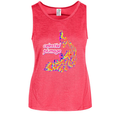 celestial plumage - Ladies' Challenger 100% polyester singlet Thumbnail