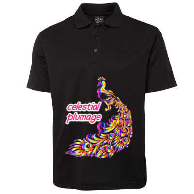 celestial plumage - Podium S/S Poly Polo Thumbnail
