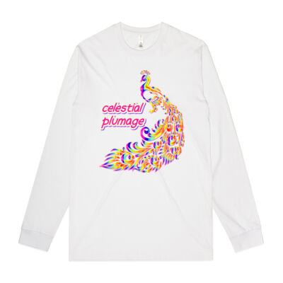 celestial plumage - Mens Staple Organic L/S Tee Thumbnail