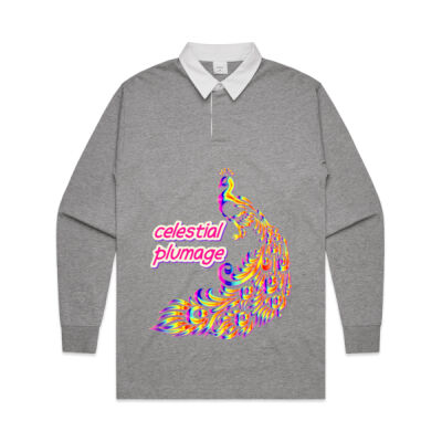 celestial plumage - Mens Rugby Jersey Thumbnail
