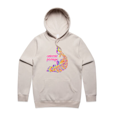 celestial plumage - Mens Stencil Hoodie Thumbnail