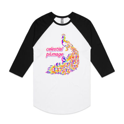 celestial plumage - Raglan Tee Thumbnail
