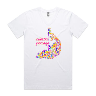 celestial plumage - V-Neck Tee Thumbnail