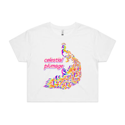 celestial plumage -  Crop Tee Thumbnail
