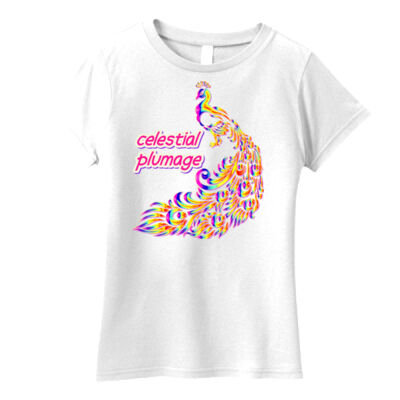 celestial plumage - Ladies Surf Tee Thumbnail
