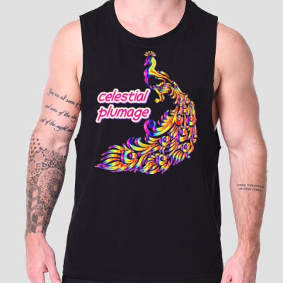 celestial plumage - Mens Flex Tank Thumbnail