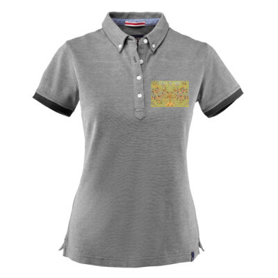 stay sunny - Larkford Women's Cotton Polo Thumbnail
