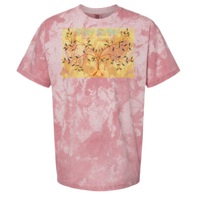 stay sunny - Heavyweight Color Blast Adult Short Sleeve T-Shirt Thumbnail