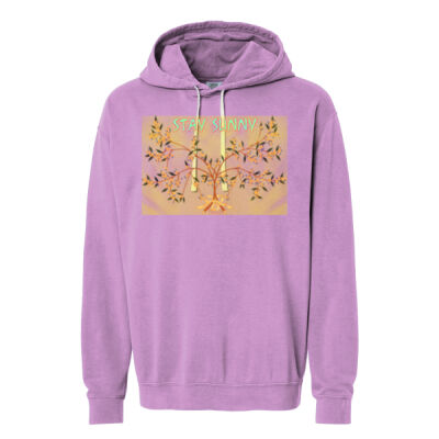 stay sunny - Lightweight Hooded Sweatshirt Thumbnail