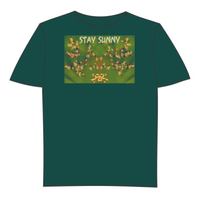 stay sunny - Unisex Adults Plain Cotton Tee Shirt Thumbnail