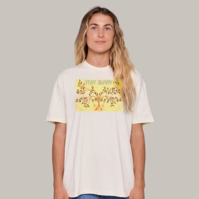stay sunny - Regular Womens Crew  Thumbnail