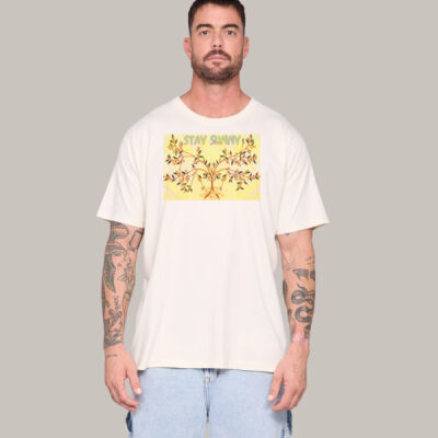 stay sunny - Mens Regular Crew Thumbnail