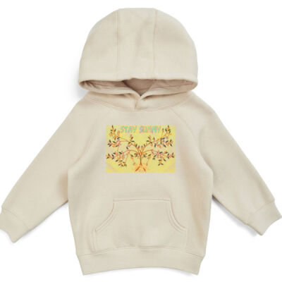 stay sunny - Babies' Cotton Care Kangaroo Pocket Hoodie Thumbnail