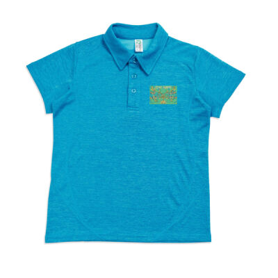 stay sunny - Kid's' Challenger 100% polyester Polo Thumbnail