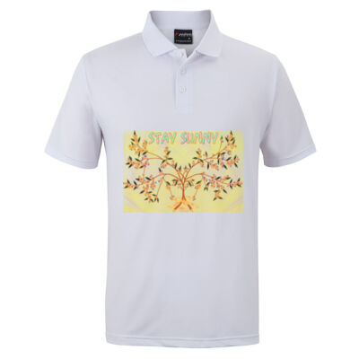stay sunny - Podium Stretch Polo Thumbnail