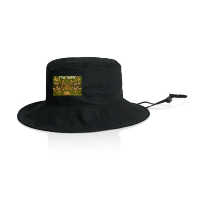 stay sunny - Wide Brim Bucket Hat Thumbnail