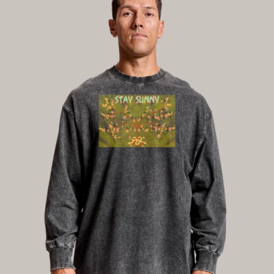 stay sunny - Long Sleeve Tee Acidwash - UNISEX Thumbnail