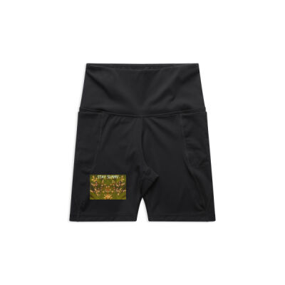 stay sunny - Women's Active Bike Shorts Thumbnail