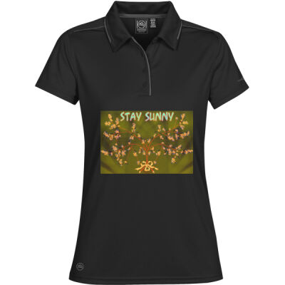 stay sunny - Women's Inertia Sport Polo Thumbnail