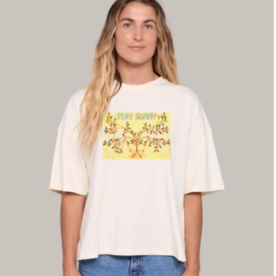 stay sunny - Womens Box Tee Thumbnail