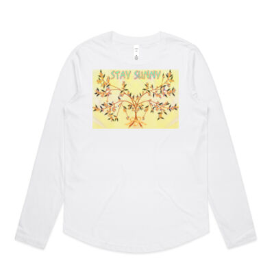 stay sunny - Wo's Maple Curve L/S Tee Thumbnail