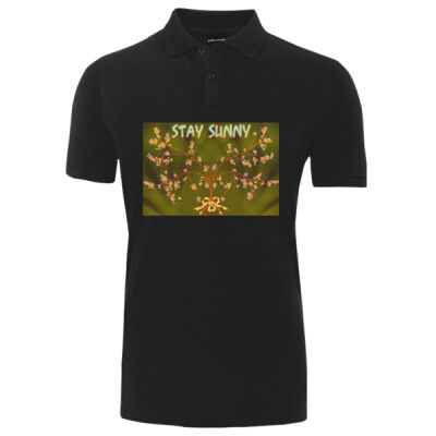 stay sunny - Fitted Polo Thumbnail