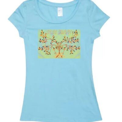 stay sunny - Womens Cotton/Spandex T-shirt Thumbnail
