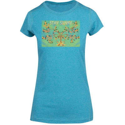 stay sunny - Womens Greatness Athletic T-shirt Thumbnail