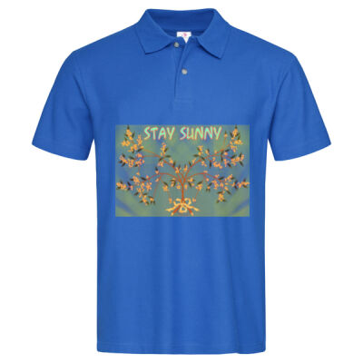 stay sunny - Men's Heavyweight Polo Thumbnail
