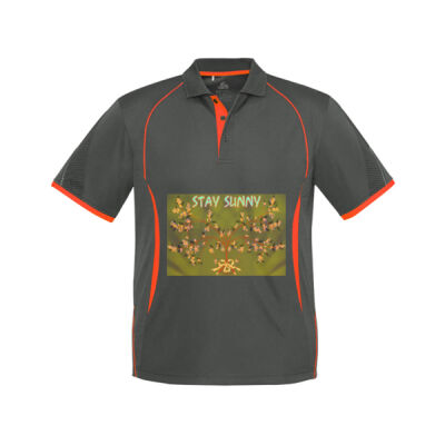 stay sunny - Mens Razor Short Sleeve Polo Thumbnail