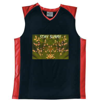 stay sunny - Mens Basketball Singlet Thumbnail