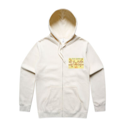 stay sunny - Stencil Zip Hood Thumbnail
