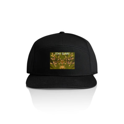 stay sunny - Stock 7-Panel Cap Thumbnail