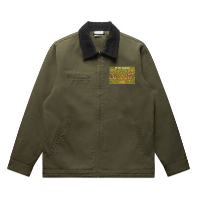 stay sunny - Canvas Cord Collar Jacket Thumbnail