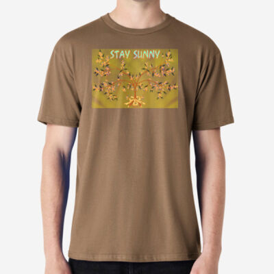 stay sunny - Adult Midweight Classic-Fit Crew Tee Thumbnail