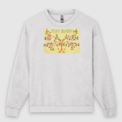 stay sunny - Heavy Blend Adult Crewneck Sweatshirt Thumbnail