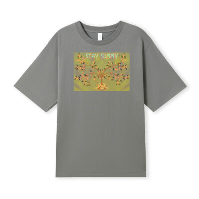 stay sunny - Unisex Oversize Easyfit Tees Thumbnail