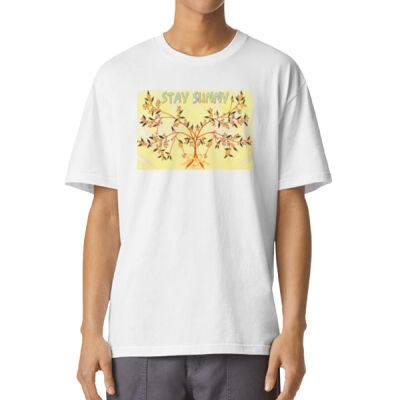 stay sunny - Sueded Unisex Crewneck T-Shirt Thumbnail