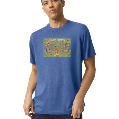 stay sunny - Tri-Blend Unisex Track T-Shirt Thumbnail