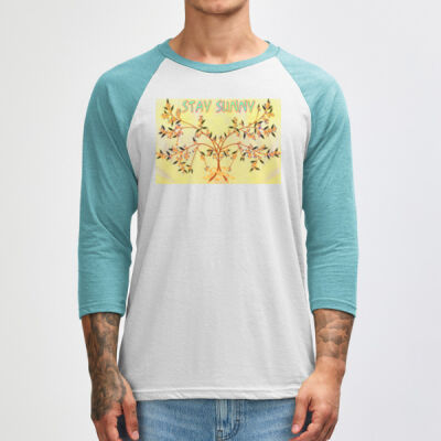 stay sunny - Unisex Classic Raglan T-Shirt Thumbnail