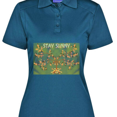 stay sunny - LUCKY BAMBOO POLO Ladies Thumbnail