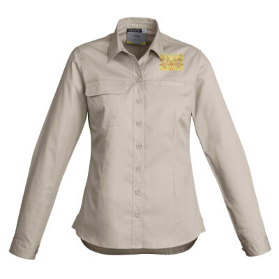 stay sunny -  Womens Lightweight Tradie Long Sleeve Shirt Thumbnail