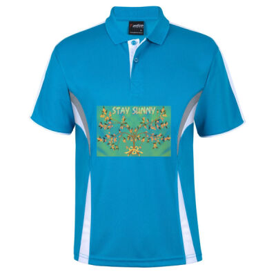 stay sunny - Podium Cool Polo Thumbnail