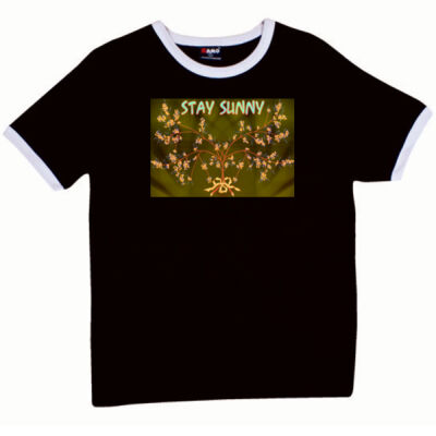stay sunny - Ringer Unisex Tee Thumbnail