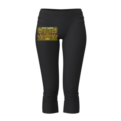 stay sunny - Ladies 3/4 Leggings Thumbnail