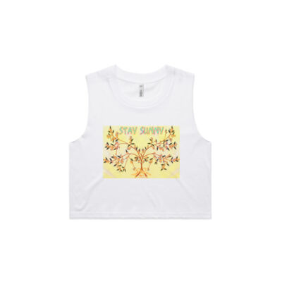 stay sunny - Crop Tank Thumbnail