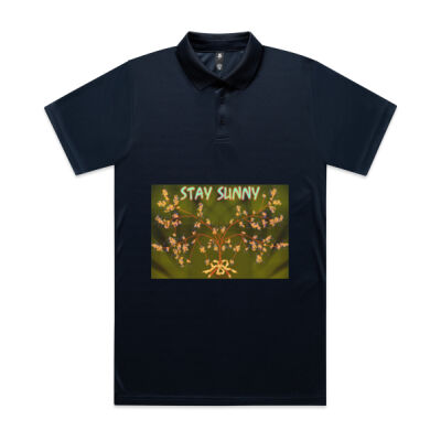 stay sunny - Mens Work Polo Thumbnail