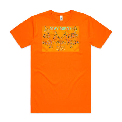 stay sunny - Block Tee (Safety Colours) Thumbnail