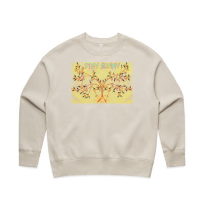 stay sunny - Womens Relax Crew Thumbnail
