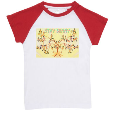 stay sunny - Youth Raglan  Thumbnail
